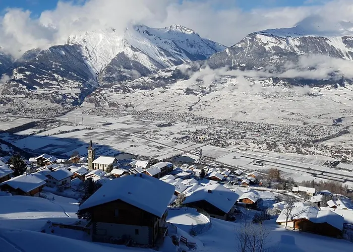 Hauts De Hv2 001 - Sauna 8 Per Appartement Veysonnaz